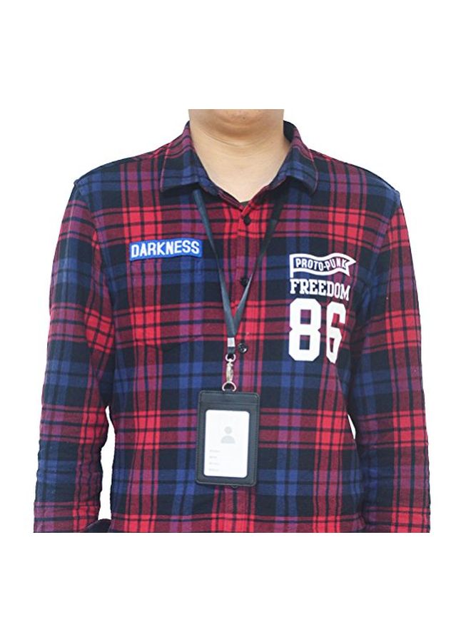 Beebel 50-Piece Badge Lanyard Black/Silver - Image 2