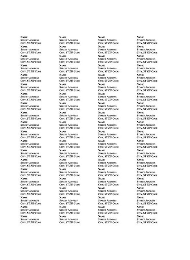 BESTeck 100 Sheet Printable FBA Labels Set White - Image 3