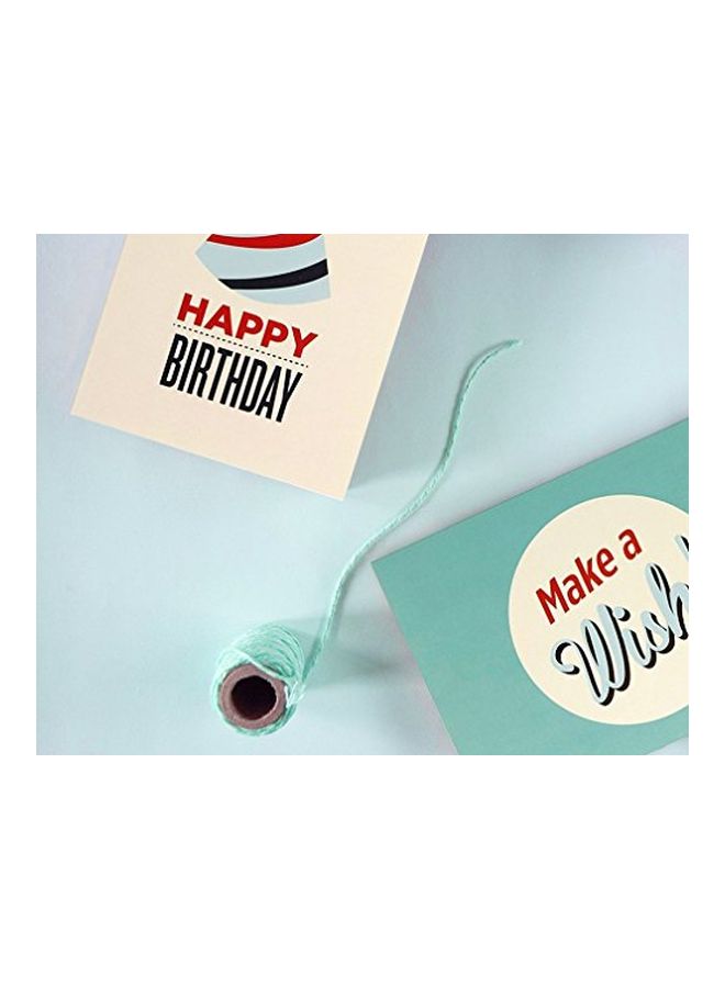 بيست بابير جريتنز طقم بطاقات تهنئة بنمط مطبوع لعبارة "Happy Birthday" من 144 قطعة  - Image 2