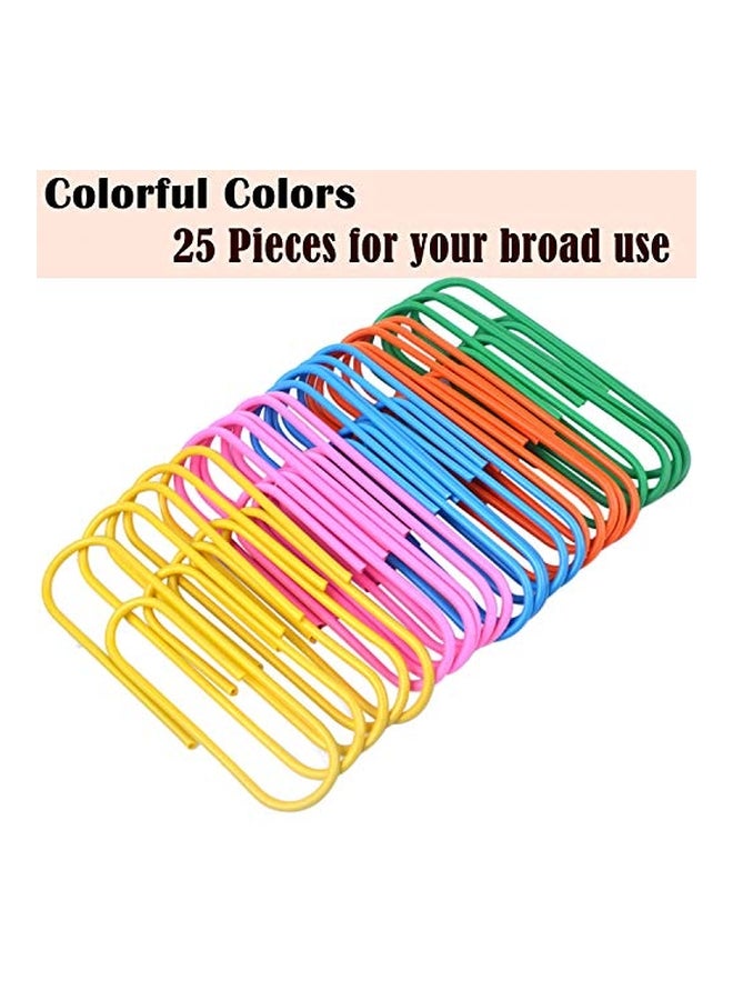 BronaGrand 25-Piece Paper Clip Set Multicolour  - Image 2