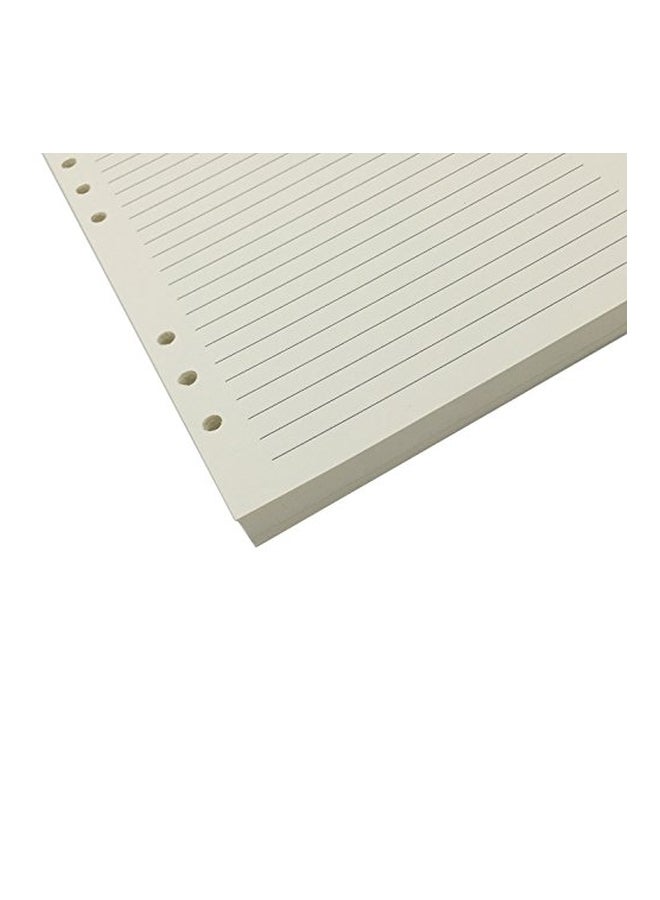 Chris.W 80 Sheet Hole Punched Ruled Paper  - Image 2
