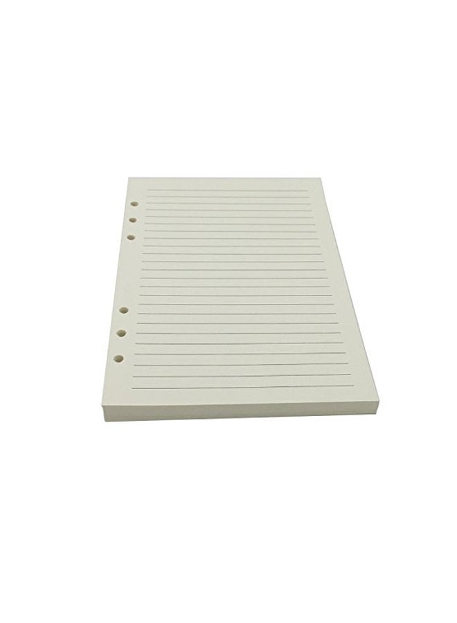 Chris.W 80 Sheet Hole Punched Ruled Paper  - Image 1