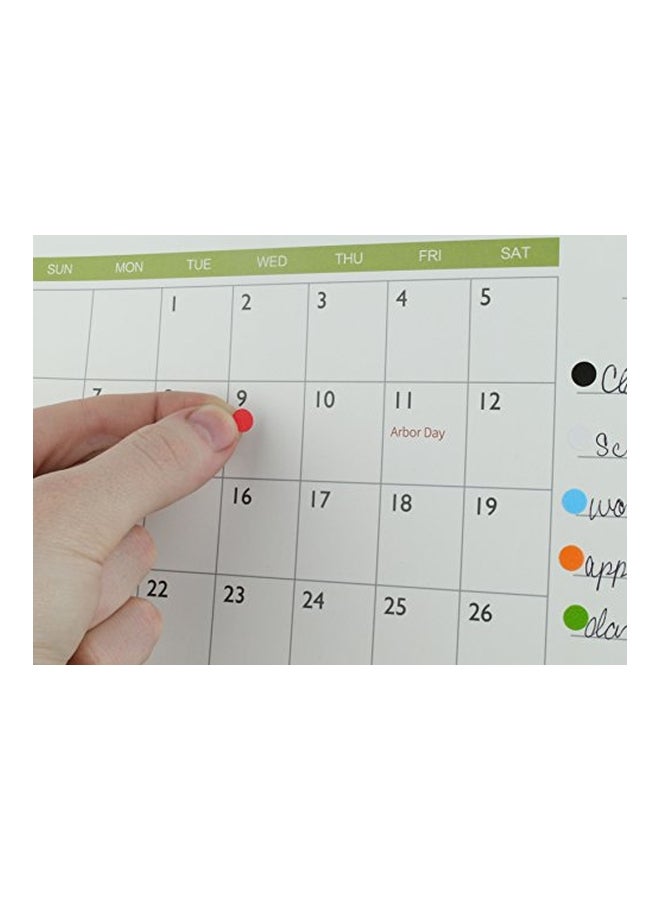 ChromaLabel - 1000-Piece Colour Code Dot Labels Set Red - Image 1