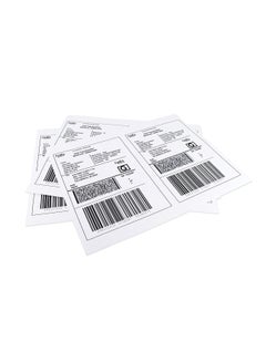 ChromaLabel 100-Piece Shipping Labels Set White/Black  - Image 1
