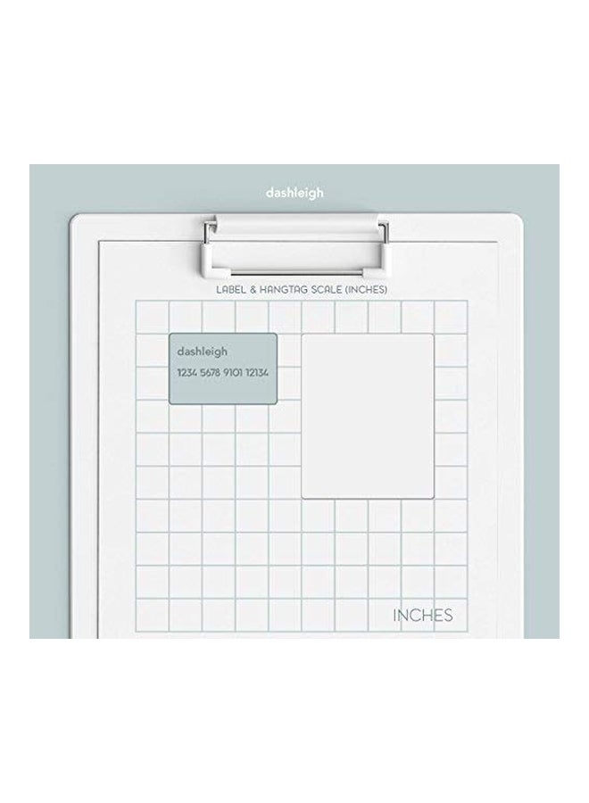 Dashleigh - 40-Piece Printable Bottle Label White - Image 1