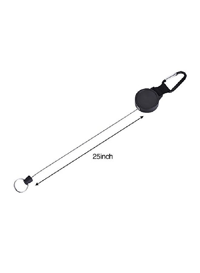 إي بوت طقم حامل شارات مستطيل مكون من قطعتين أسود - Image 3