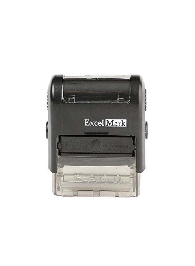 ExcelMark Top Secret Self Inking Rubber Stamp Black/Clear - Image 1
