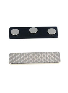 ExcelMark Name Tag Holders Magnet Set Black/Silver/Yellow  - Image 2