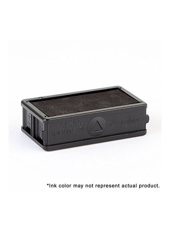 ExcelMark - No Longer At This Address Self Inking Rubber Stamp Black/Clear - Image 1