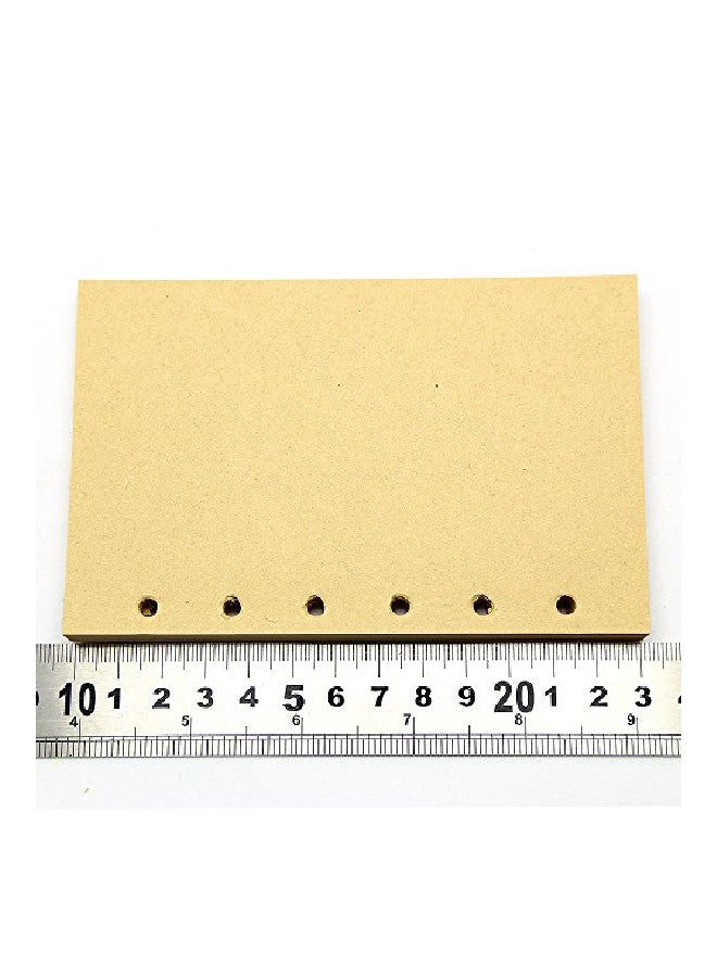 EvZ 80-Piece Vintage Diary Notebook Refillable Paper - Image 2