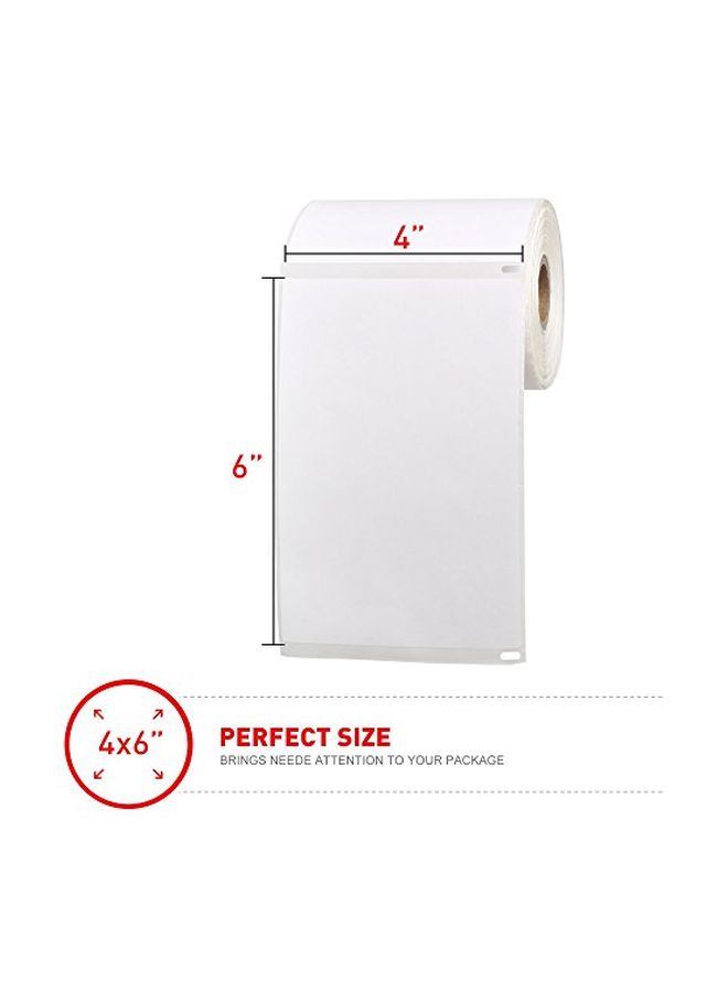 Fangtek 440-Piece Dymo 4XL Label Writer White - Image 2