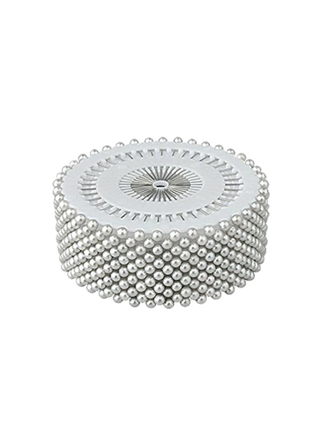 GBSTORE 480-Piece Decorative Pearl Head Dressmaking Pin White 