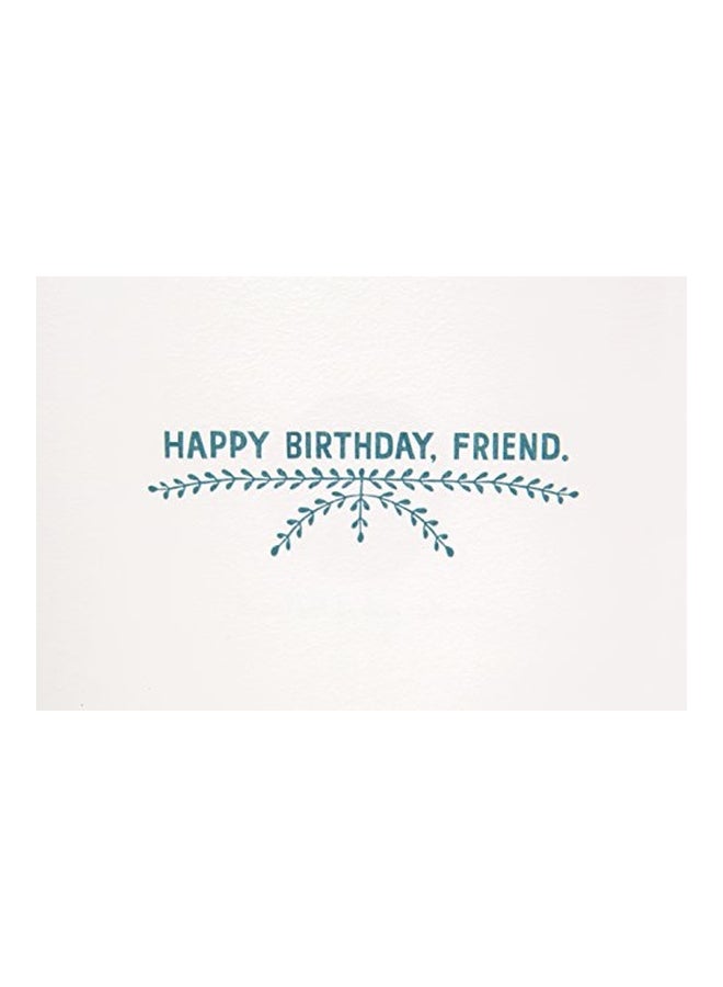 هولمارك بطاقة معايدة مطبوع عليها عبارة "Happy Birthday"  - Image 2