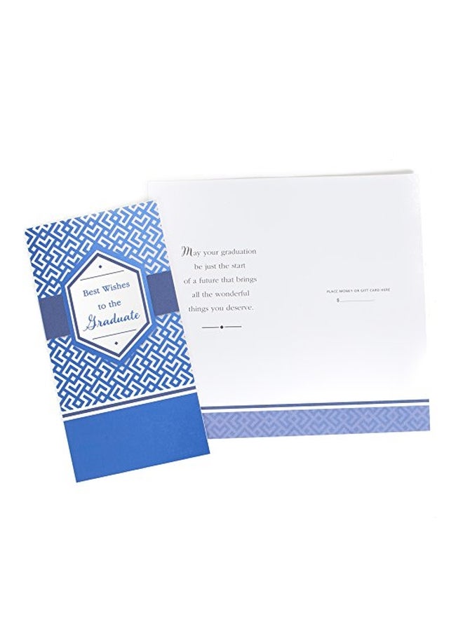 Hallmark 20-Piece Best Wishes To The Graduate Greeting Card With Envelope Set  - Image 2