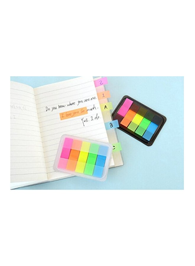 iMagitek 300-Piece Neon Pagemarker Sticky Notes Pink/Green/Blue - Image 3