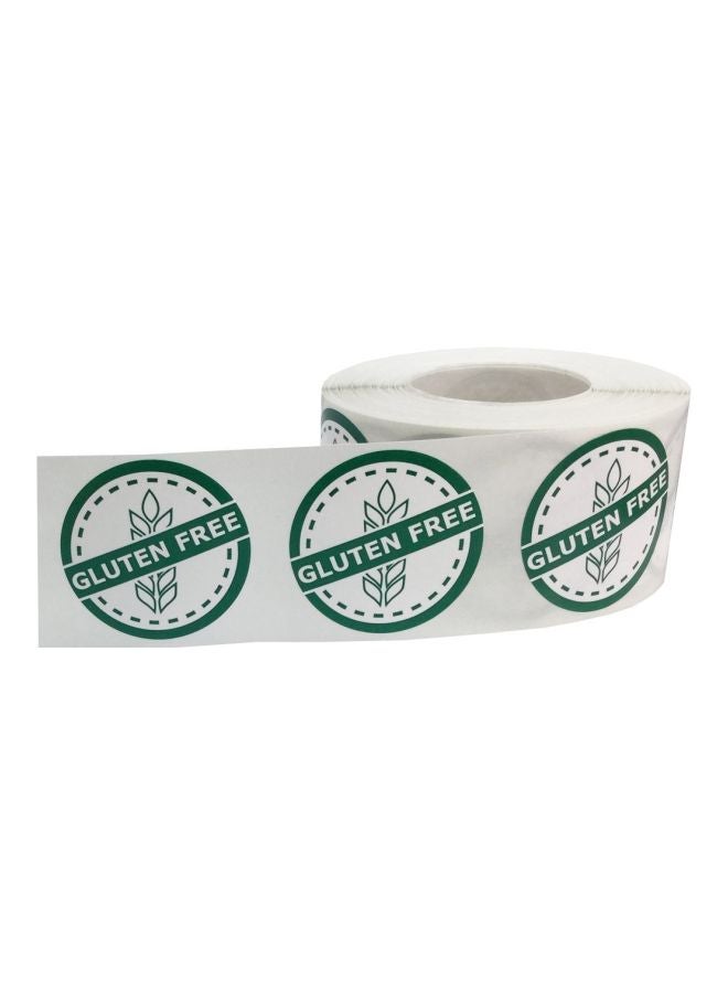 500-Piece Gluten Free label Set White/Green - v1552316609/N21846970A_2