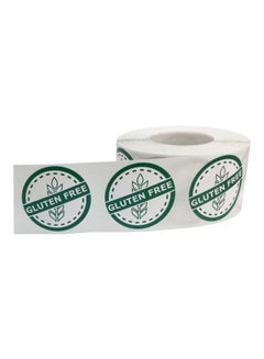 InStockLabels.com 500-Piece Gluten Free label Set White/Green  - Image 2