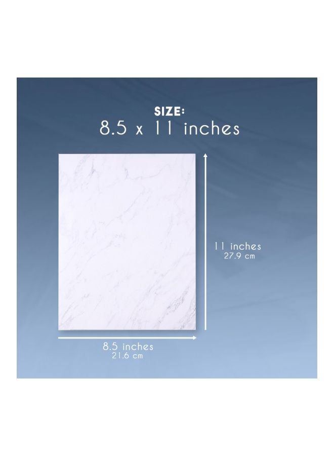 Juvale Double Sided Marble Paper  - Image 3