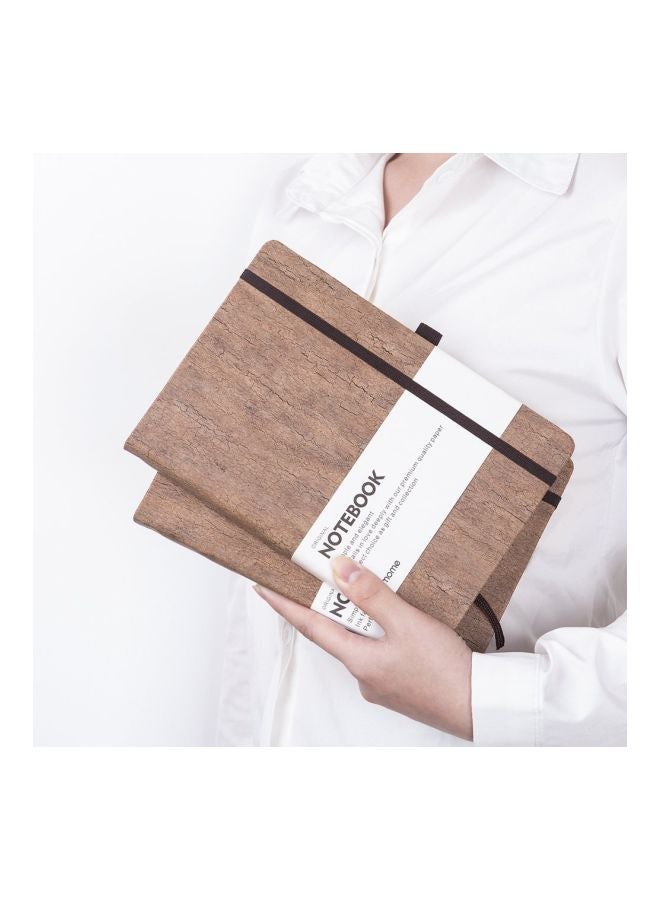 Lemome Hardcover Notebook Brown - Image 5