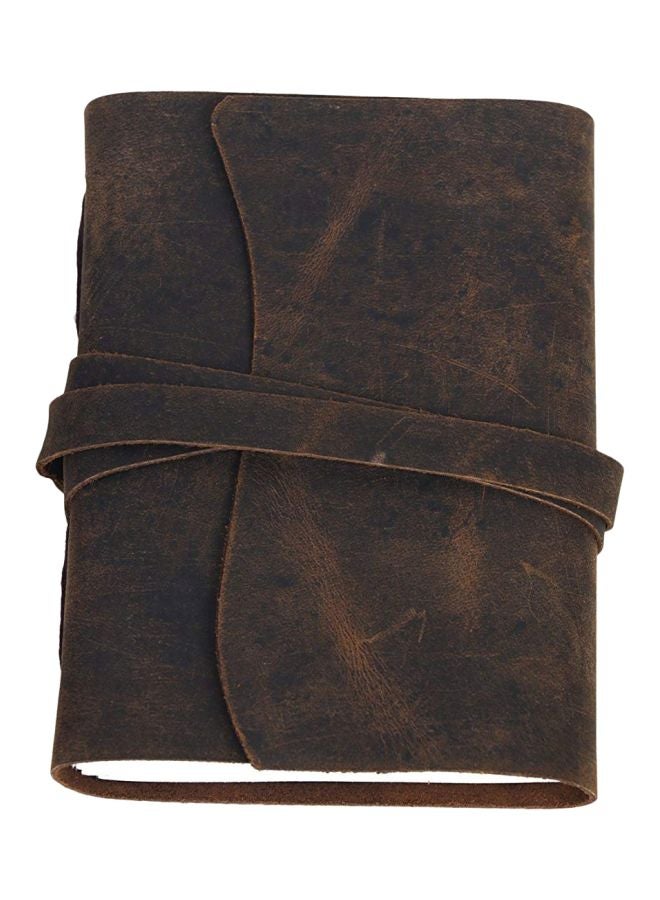 كومال سي دفتر ملاحظات من الجلد بني - Image 1