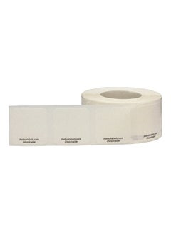InStockLabels.com 500-Piece Food Storage Label Set White  - Image 2