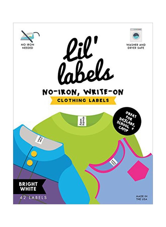 Lil' Labels Day-care Multipurpose Label Set White - Image 3