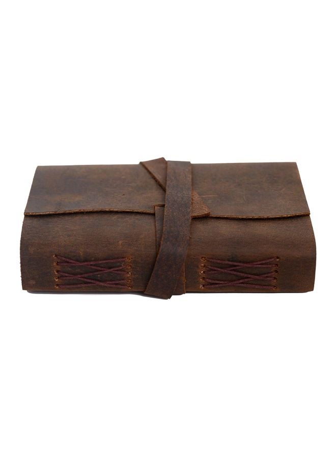 كومال سي دفتر ملاحظات من الجلد بني - Image 3