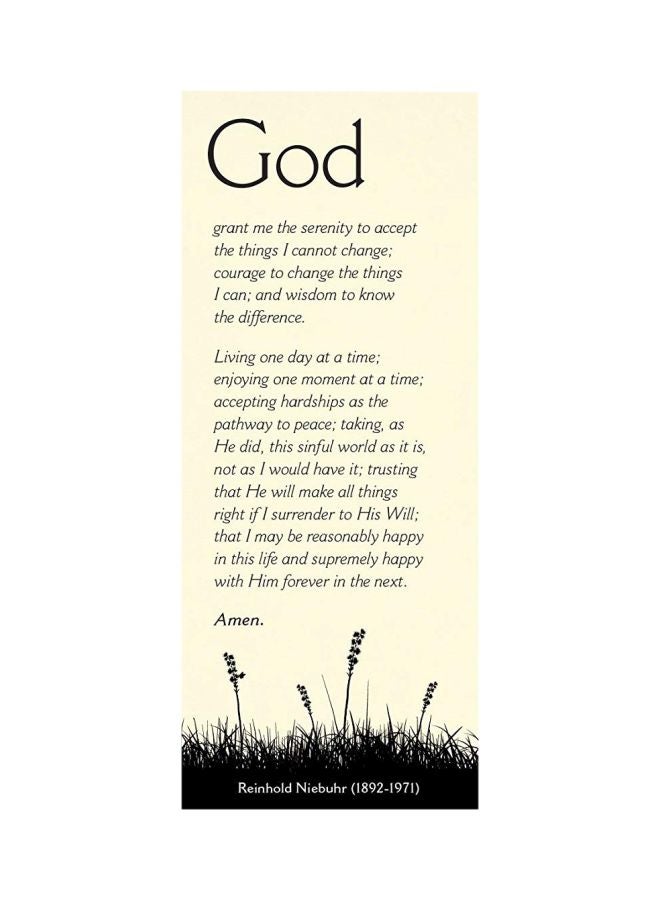 ليتل نوتس باي كومب تايم 50-Piece Serenity Prayer Card Set