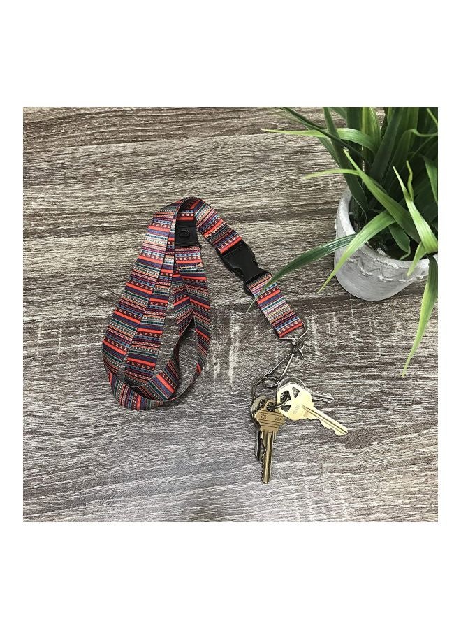 Limeloot Badge Holder Tribal Lanyard Multicolour - Image 4
