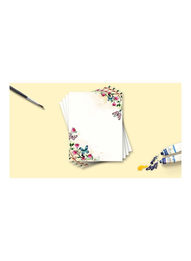 كودي كرييشنز أوراق كتابة بتصميم زهور - Image 3