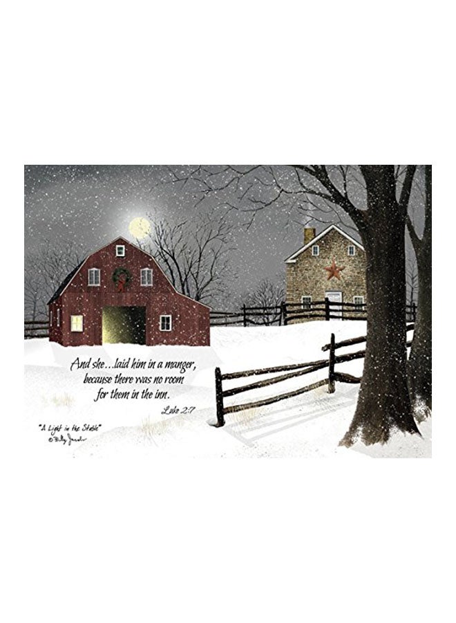 16-Piece Christmas Card With Envelope