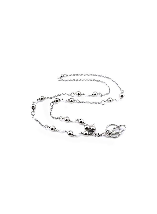 LUXIANDA - Necklace ID Badge Holder Silver - Image 1