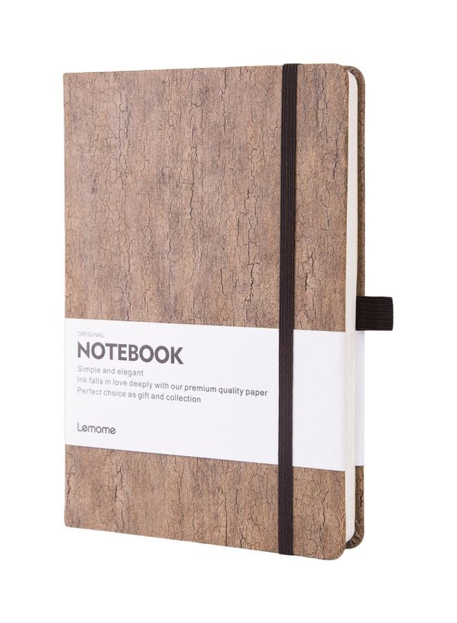 Lemome Hardcover Notebook Brown - Image 1