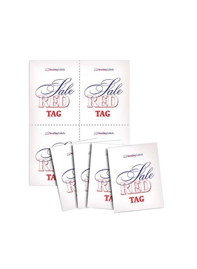 Next Day Labels - 50-Piece Laser Printer Paper White - Image 1