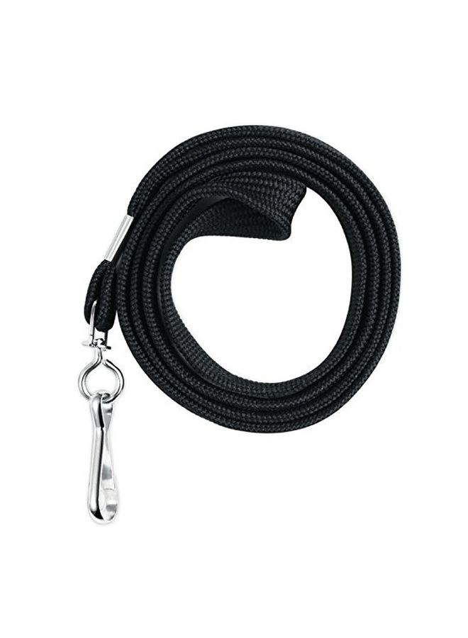 MIFFLIN 5-Piece ID Badge Holder Black/Silver - Image 1