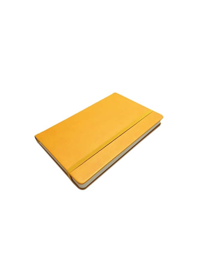 Minimalism Art Hard Cover Notebook Yellow - Image 2