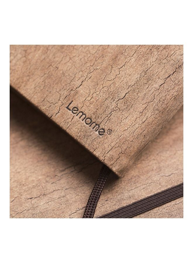 Lemome Hardcover Notebook Brown - Image 2