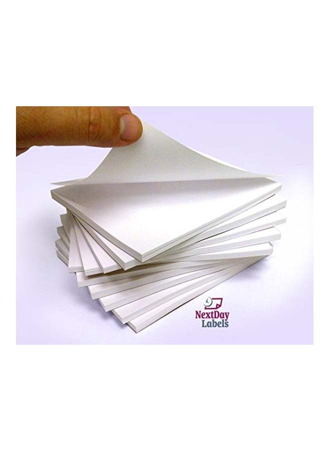 Next Day Labels 10-Piece Note Pad Set White - Image 2
