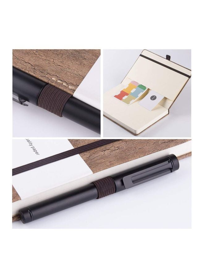 Lemome Hardcover Notebook Brown - Image 4