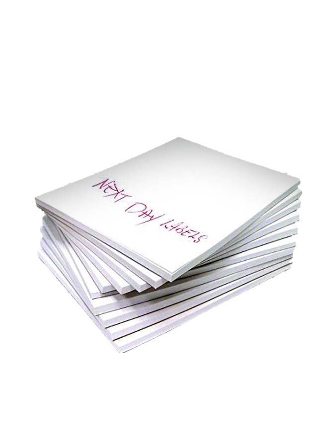 Next Day Labels 10-Piece Note Pad Set White - Image 1