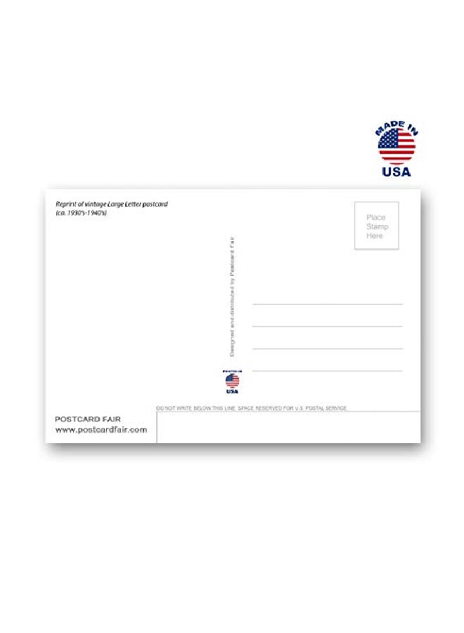 Postcard Fair 20-Piece Greetings From Miami Beach Printed Postcard Set - Image 2