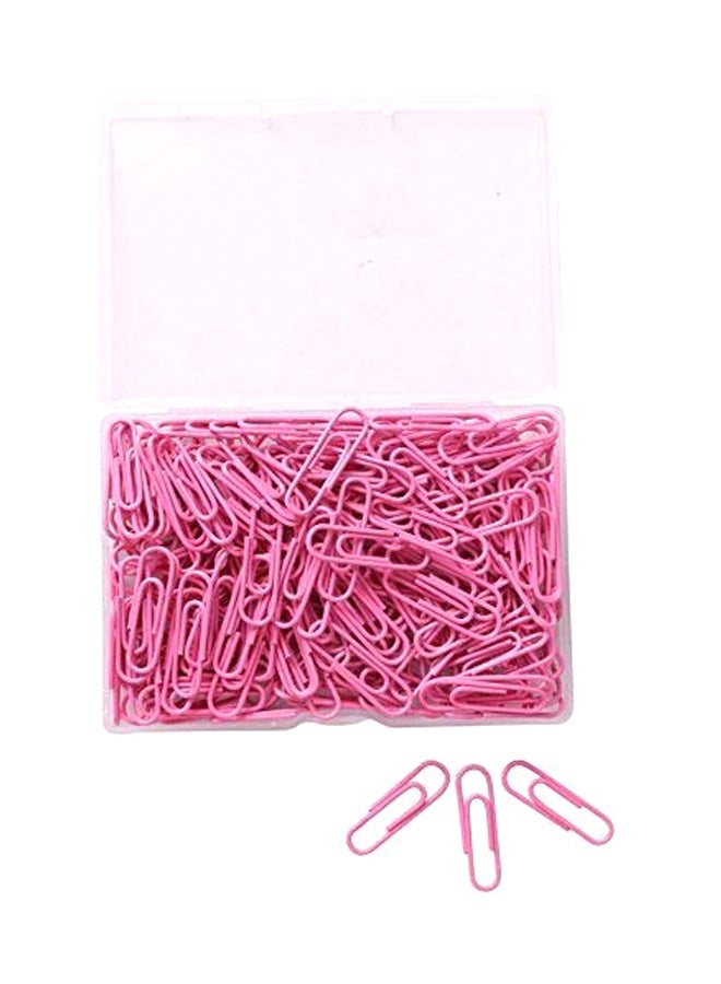 180-Piece Paper Clips Pink - v1552316959/N21849766A_1