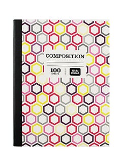 Pen Pack Of 5 Subject Wide Ruled Notebook White/Red/Yellow  - Image 4