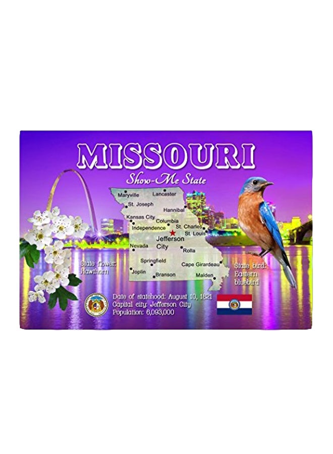 Postcard Fair 20-Piece Missouri Map Postcard Set - Image 1
