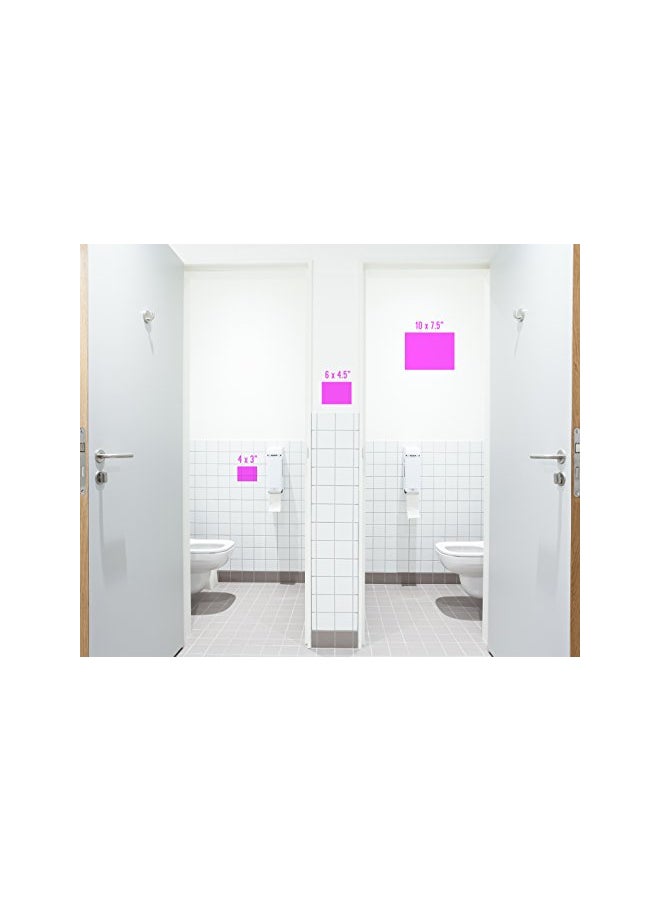Rosenkranz & Co. - Please Do Not Flush Anything Except Toilet Paper Sign Poster White/Black - Image 1