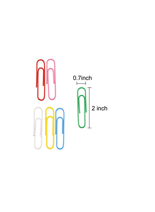 Sunmns 300-Piece Paper Clip Set Multicolour - Image 2