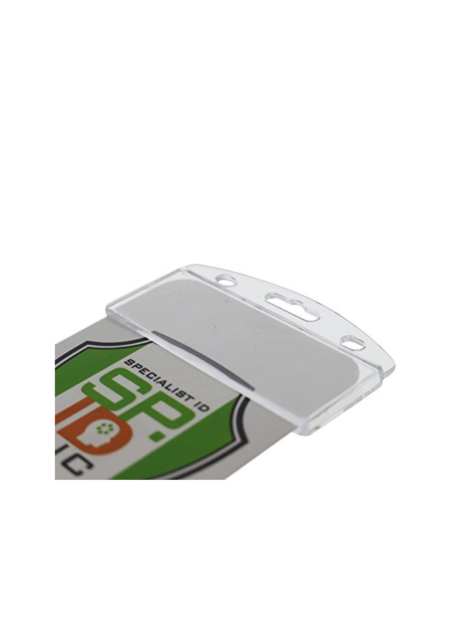 Specialist ID 5-Piece Vertical Badge Holder Set Clear  - Image 2