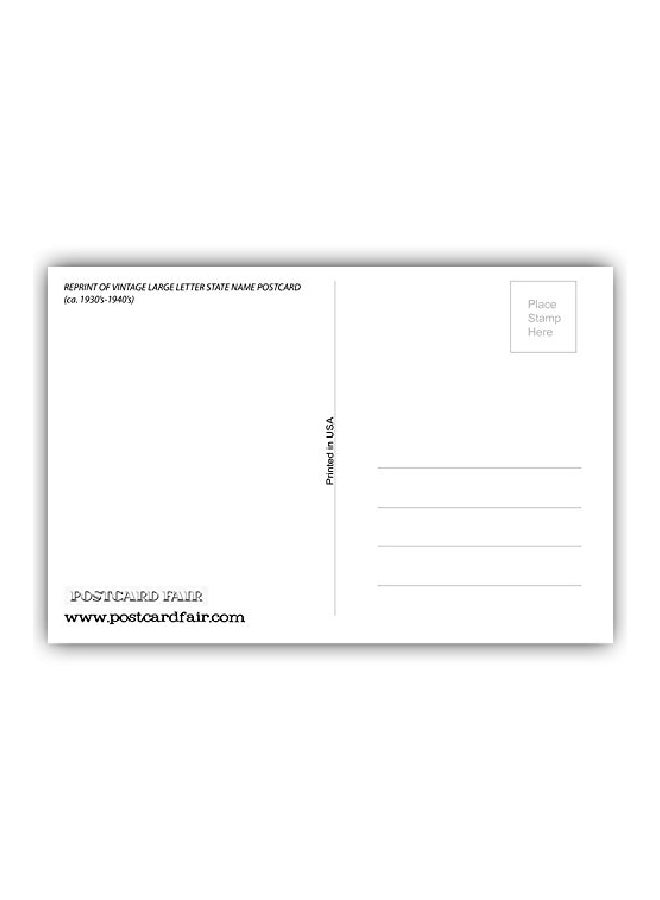 Postcard Fair 20-Piece Greetings From Michigan Printed Postcard Set - Image 2