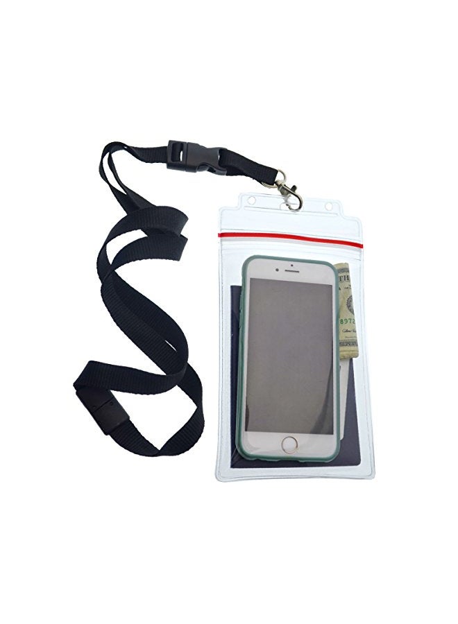 Specialist ID 2-Piece Water Resistant Passport Holder Set Black/Clear  - Image 2