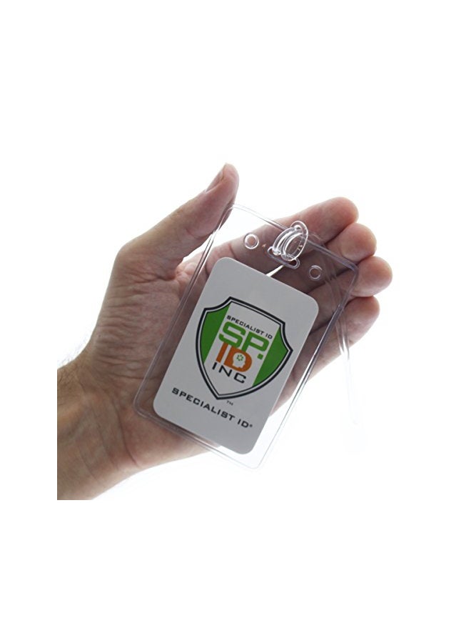 Specialist ID 25-Piece ID Badge Insert Clear  - Image 2